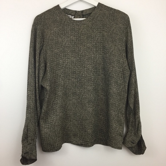 Anne Klein | 100% Silk Vintage Blouse - Picture 1 of 6